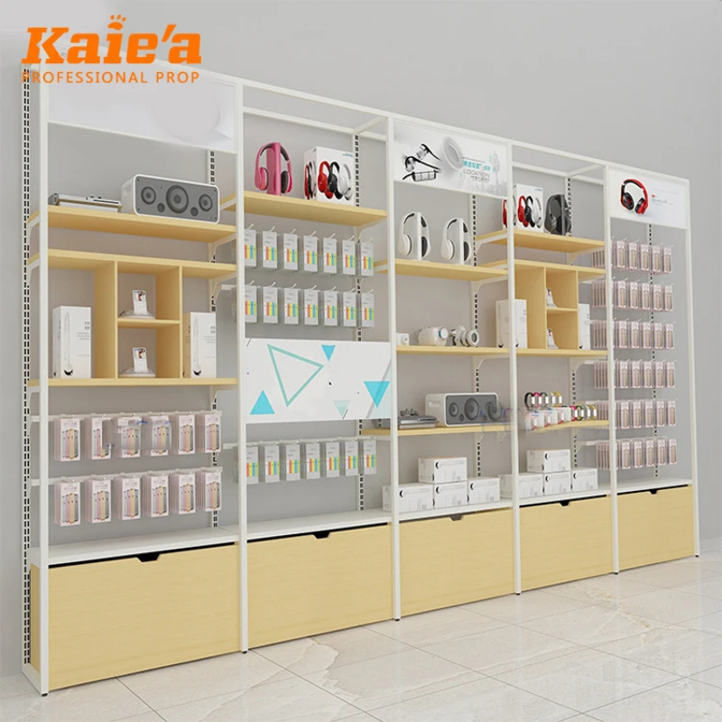 Phone Accessories Rack Display - ขาตั้งโชว์หูฟังแบบสั่งทำพิเศษ ชั้นวางโชว์อุปกรณ์เสริมโทรศัพท์มือถือ