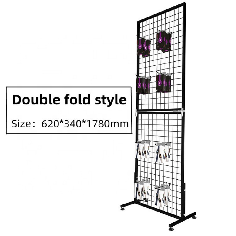 ชั้นวางสินค้าแบบตาข่ายโลหะสำหร - Phone Accessories Rack Display บทวิจารณ์และราคา