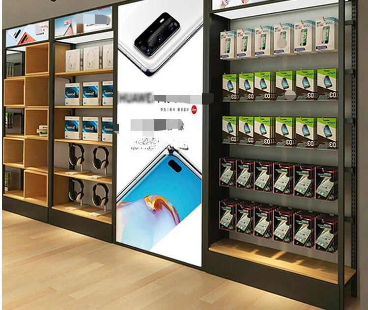 ตู้โชว์โทรศัพท์มือถือ 2 ตู้ ร้ - Phone Accessories Rack Display บทวิจารณ์และราคา
